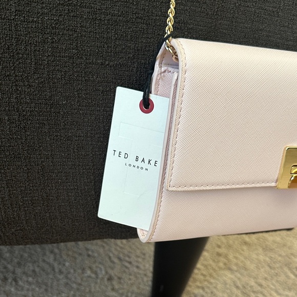 NWT Ted Baker Elegant Pink Crossbody Bag - Picture 3 of 10